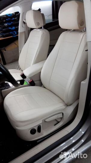 Чехлы из экокожи на VW Passat B7 от Автопилот