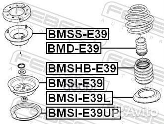 Проставка пружины верхняя bmsie39 Febest