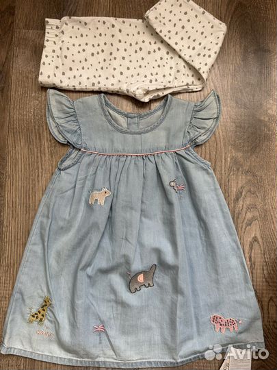 Платье для девочки mothercare