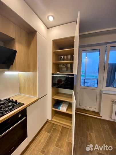 Угловая кухня на заказ. Фабрика