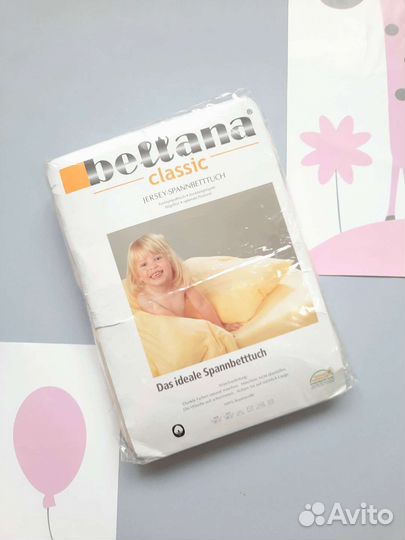 Простынь на резинке 120 60
