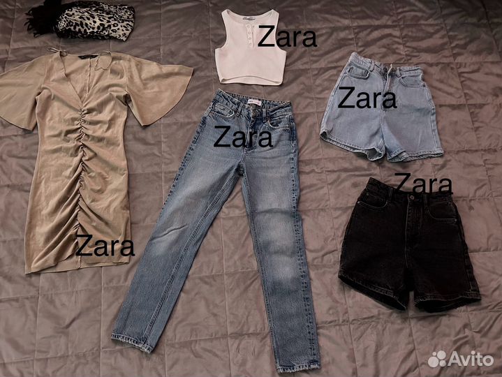 Вещи пакетом zara lime XS