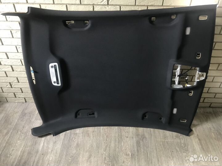 Mercedes w204 Обшивка потолка черная