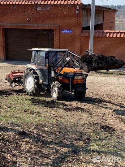 Услуги мини трактора,Уборка снега