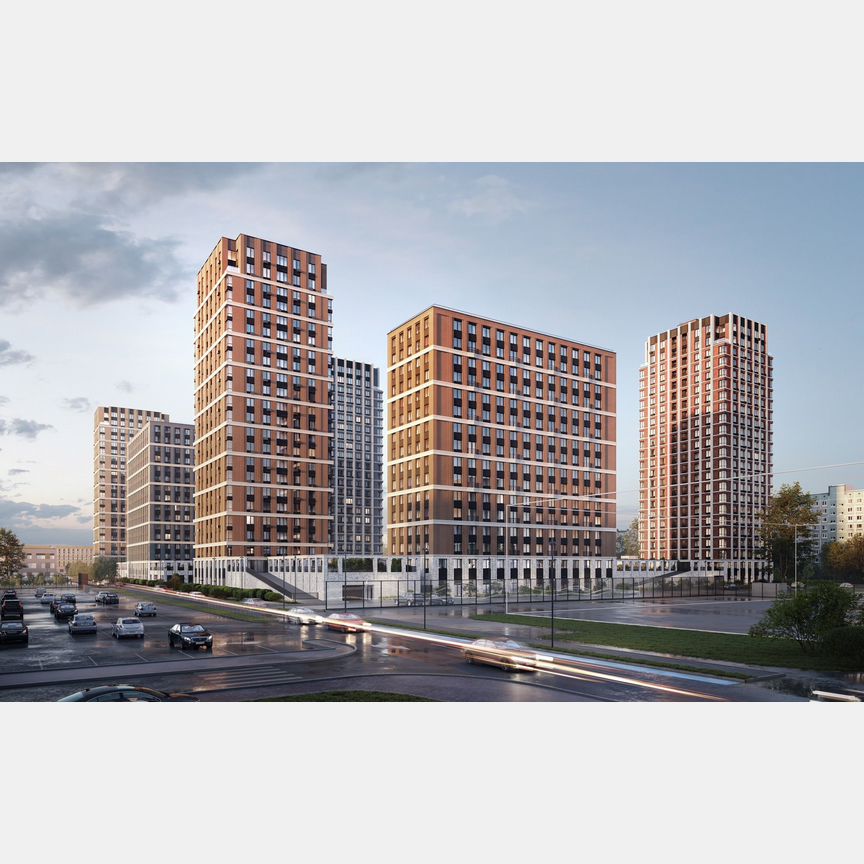 2-к. квартира, 70,1 м², 23/23 эт.