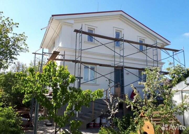 Фасадные работы,короед,утепление дома