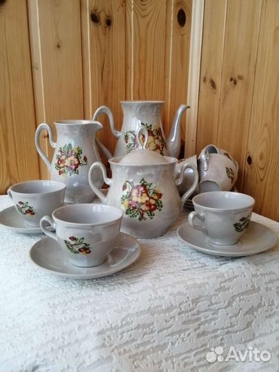 Сервиз кофейный новый СССР