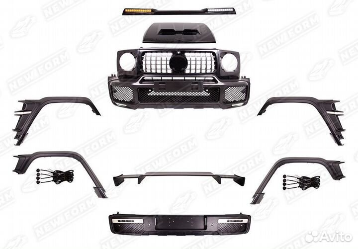 Обвес BR Мерседес Гелендваген 464