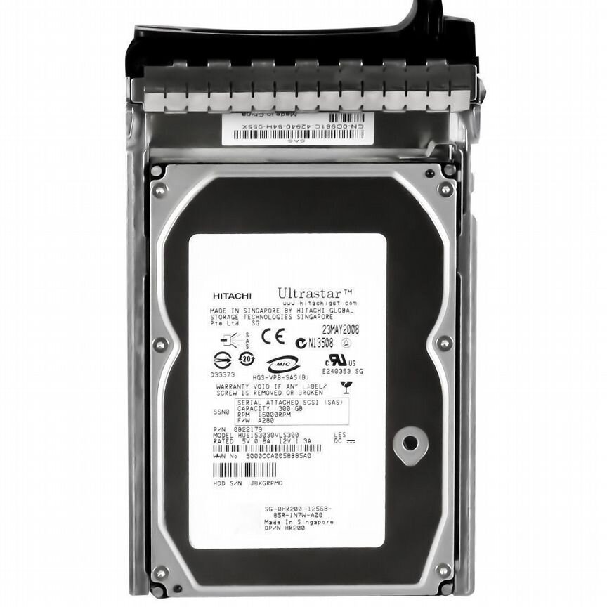 [HR200] Жесткий Диск Dell 300gb Sas 3,5" Hdd Hr200
