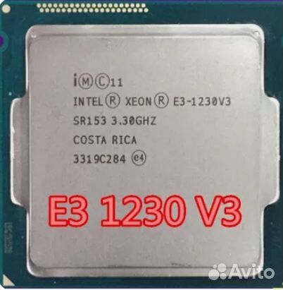 1150 Xeon E3-1230v3 E3-1270v3 ан. Core i7 4770