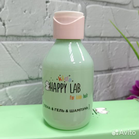 Детский набор для купания 3в1 пена гель шампунь