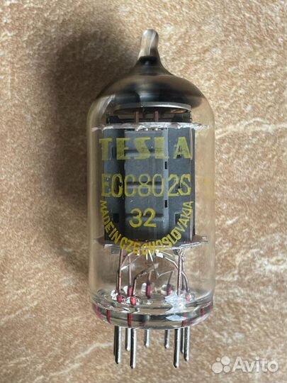 Радиолампа tesla ecc802s, ef806s