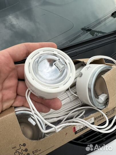 Светильник точечный Икея Грундтал 801.261.14