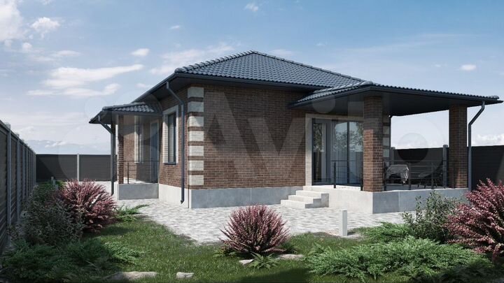 Дом 104 м² на участке 4,5 сот.