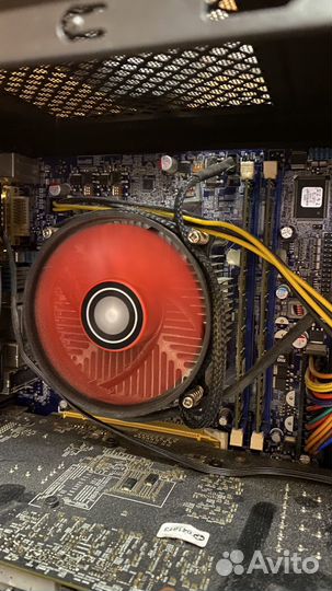 Материнская плата с процессором