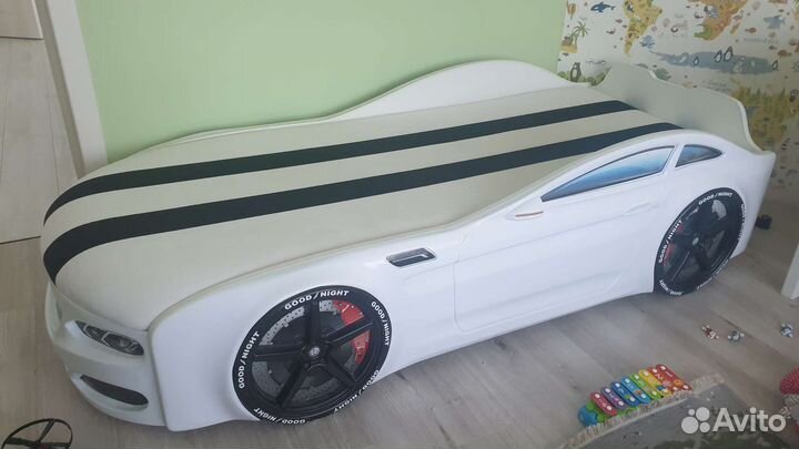 Кроватка Развивающий автомобиль