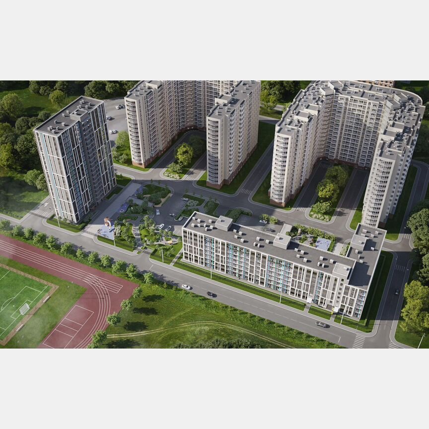 1-к. квартира, 38,6 м², 14/19 эт.