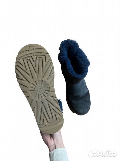 Угги UGG оригинал с бантиками длинные