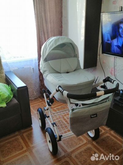 Детские коляски 2 в 1 с большими колесами