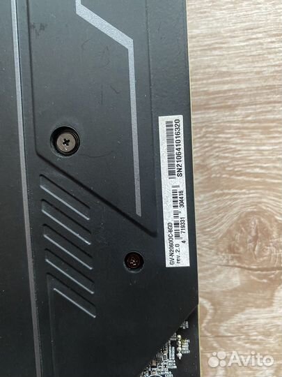 Видеокарта geforce 2060