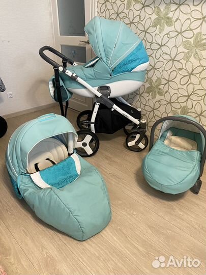 Коляска 3 в 1 tutis zippy mimi plus