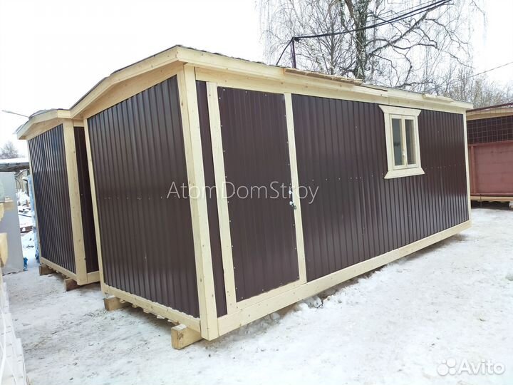 Бытовка вагончик хозблок без переплат