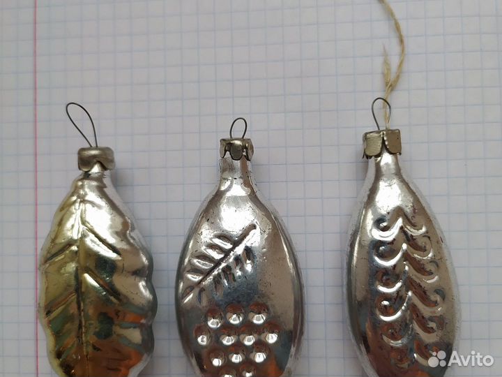 Елочные игрушки СССР