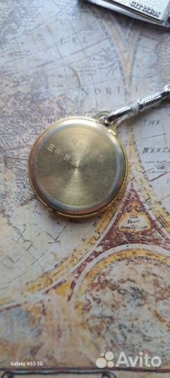Часы карманные кварцевые