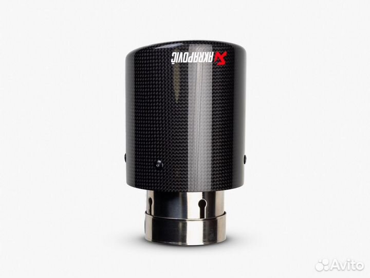 Карбоновая насадка на глушитель Akrapovic Style 63
