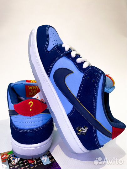 Кроссовки nike sb dunk low pro Why so Sad