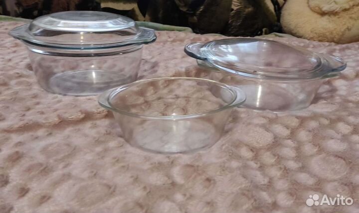 Набор жаропрочной посуды новый