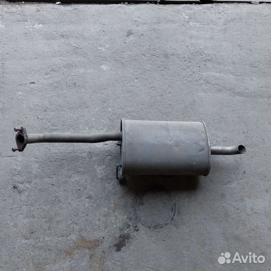 Глушитель hyundai accent задняя часть