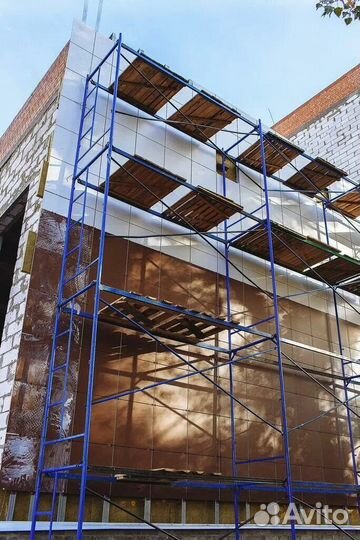 Леса строительные рамные