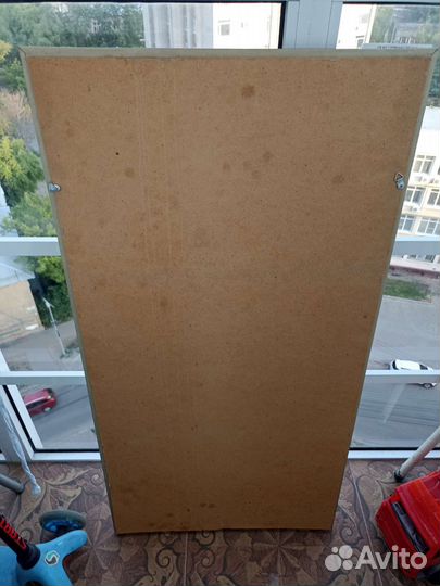 Зеркало настенное в раме бу размеры 55*105