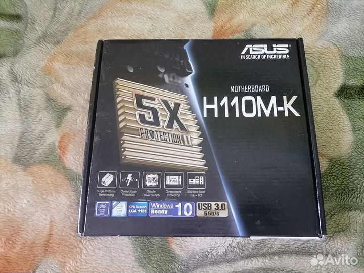 Материнская плата Asus H110M-K