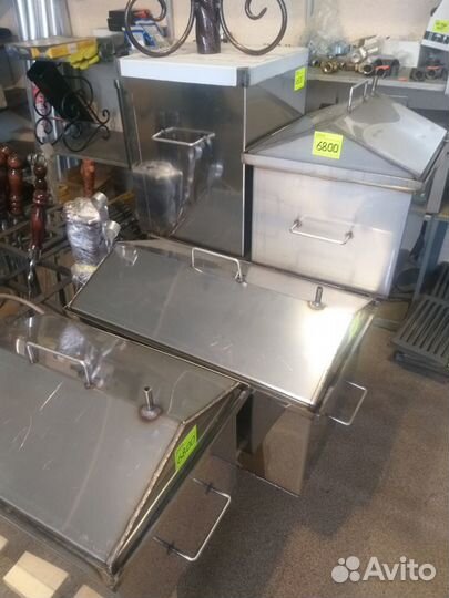 Коптильня горячего и холодного копчения