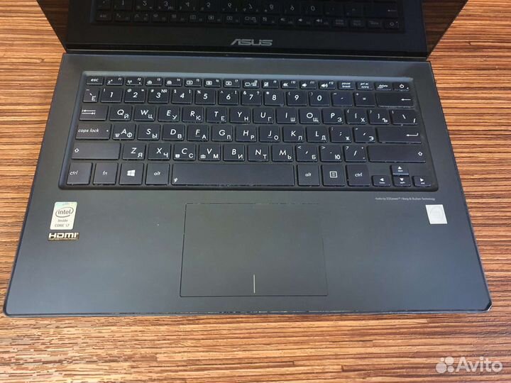 Мощный Asus Zenbook 14 2K/i7/SSD240/8gb