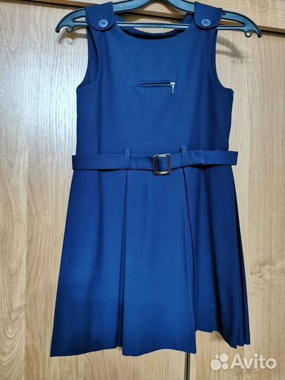 Школьная форма для девочки 134 темно синяя