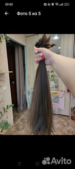 Волосы на заколках