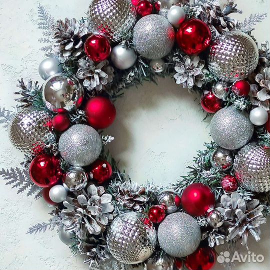 Новогодний рождественский венок
