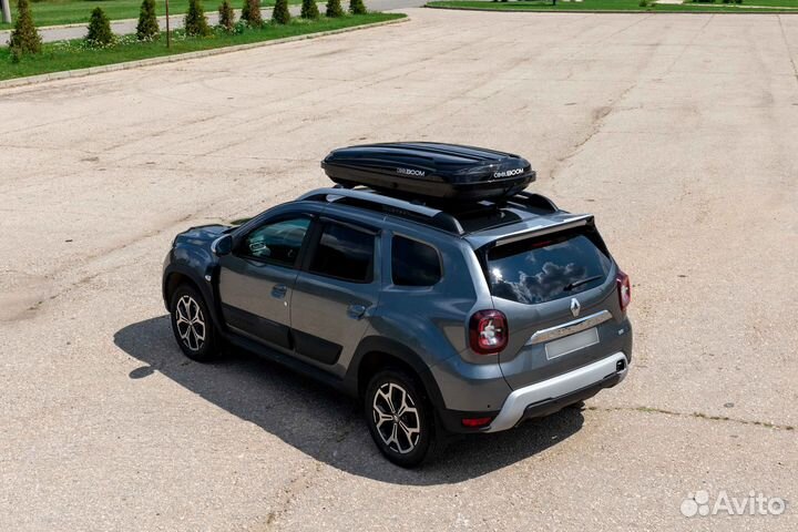 Автобокс Cool Boom, глянец. чёрный (390л)