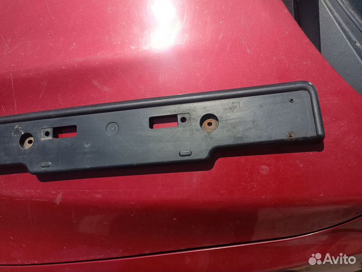 Накладка под номер Toyota Land Cruiser Prado 150