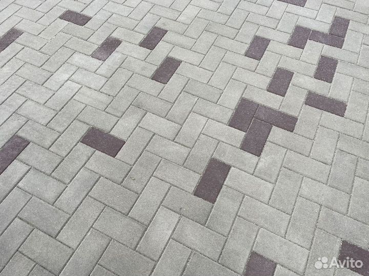 Тротуарная плитка 4 см от 100м2