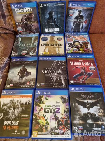 Игры ps4