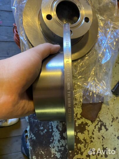 Задние тормозные диски audi A6 C5