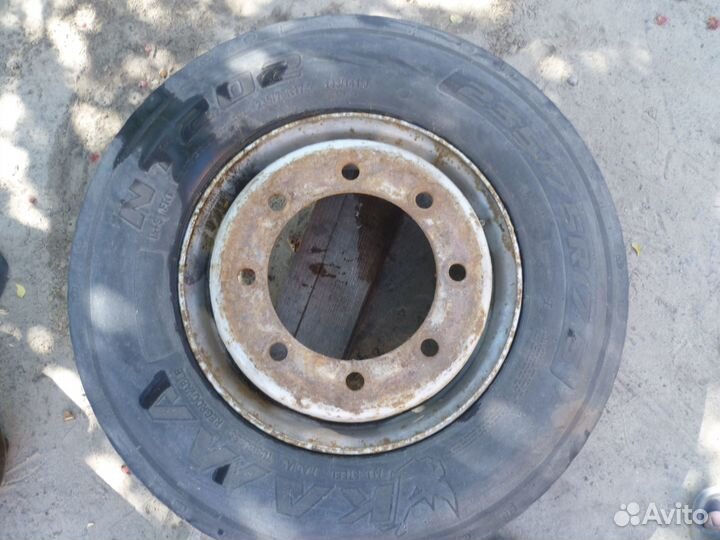 Колесо в сборе маз зубренок