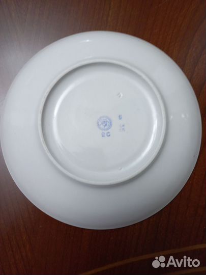 Блюдце цветочный букет 1970 г