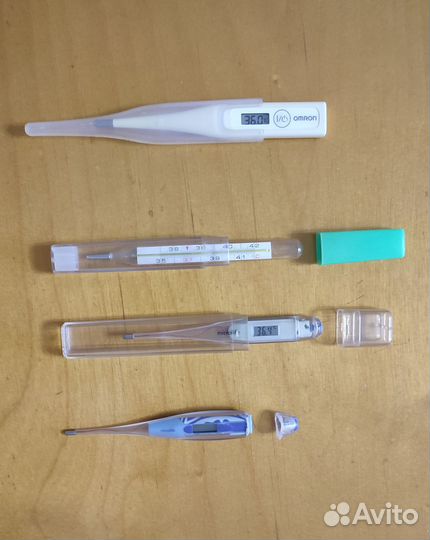 Термометры для измерения температуры тела б/у