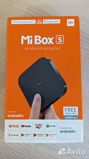 Тв приставка Mi Box S 4K