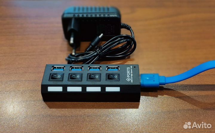 USB Hub, Хаб, разветвитель с переключателями